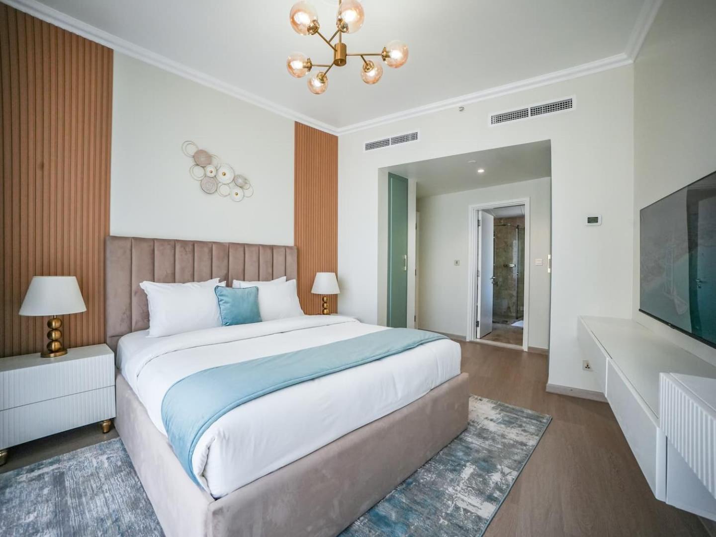 Deluxe 3 Bedroom With Marina & Sea View 迪拜 外观 照片