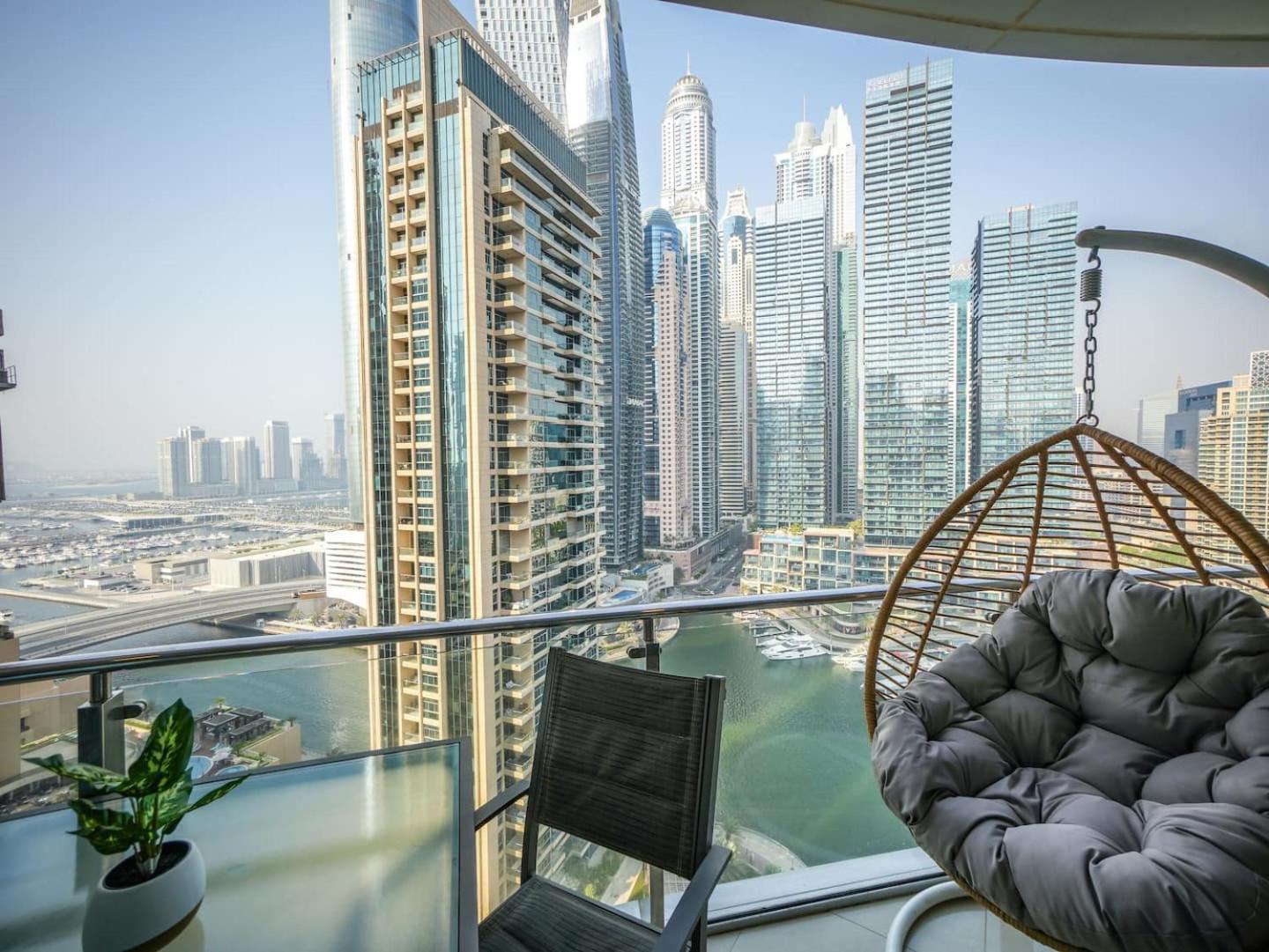 Deluxe 3 Bedroom With Marina & Sea View 迪拜 外观 照片